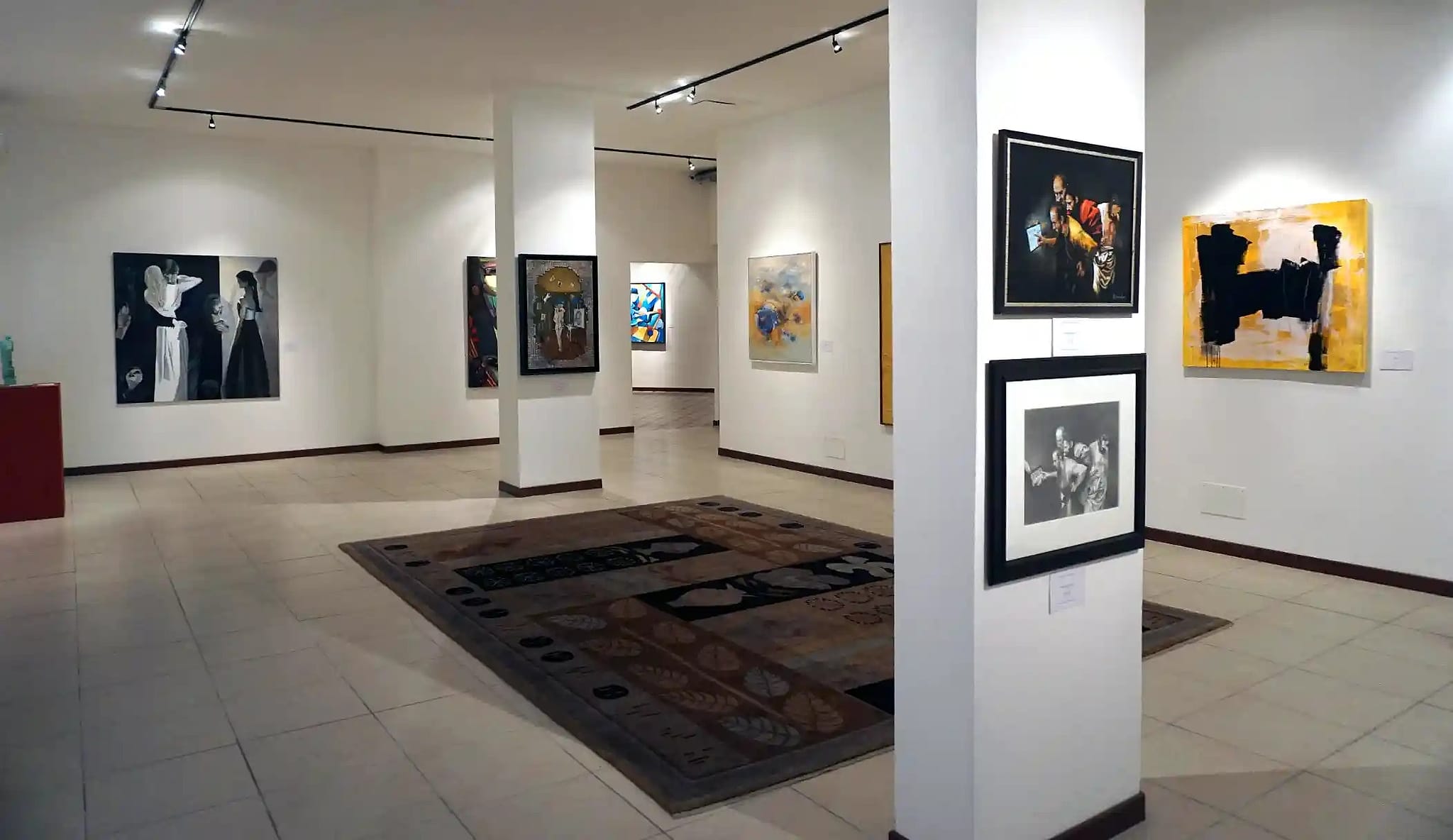 The photography gallery at the Chianciano Art Museum.