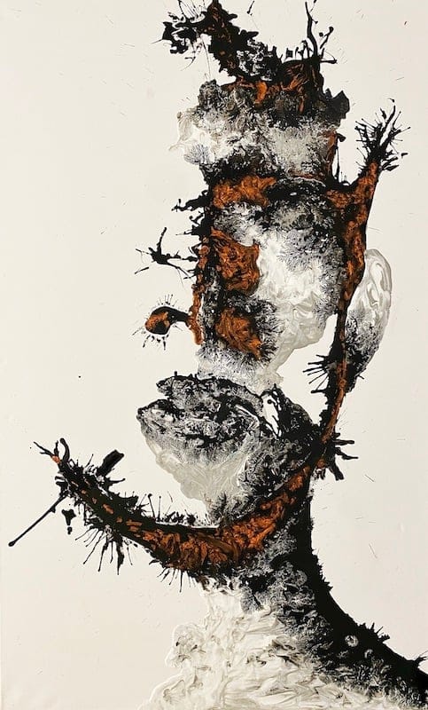Rafael by Gfaraco Arts, Mixed media on canvas
