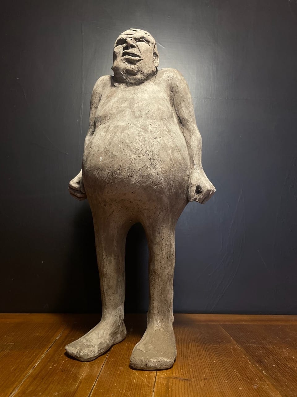 Prima o poi esploderò! by Giorgia Santopadre, Black Galestro Clay, 2025