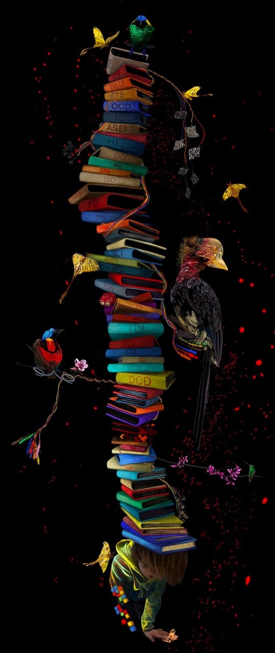 Responsability by Holly Prantil, Digital Artwork on dibond, 2025