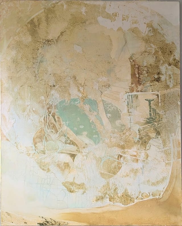 Amidst the Secrets by Jen Gash, Oil on canvas