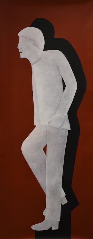 Sir by Lea Dolinsky, Mixed media on canvas
