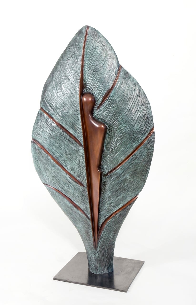 ADAM by Lella Castello Branco, Bronze sculpture, 2011