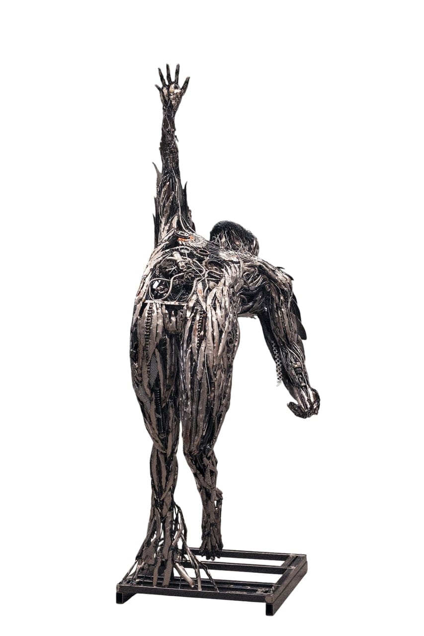 Icaro by Manuel Quaresima, Metal sculpture, 2024