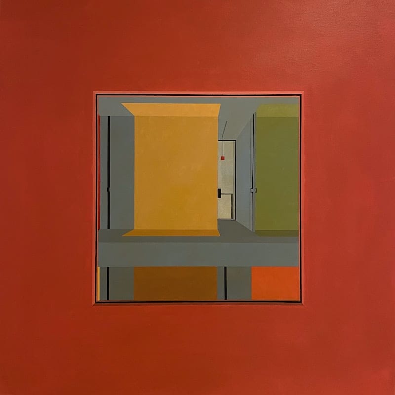 UNIT COLOUR 02.01 by Michelle Barratt, Acrylic on canvas
