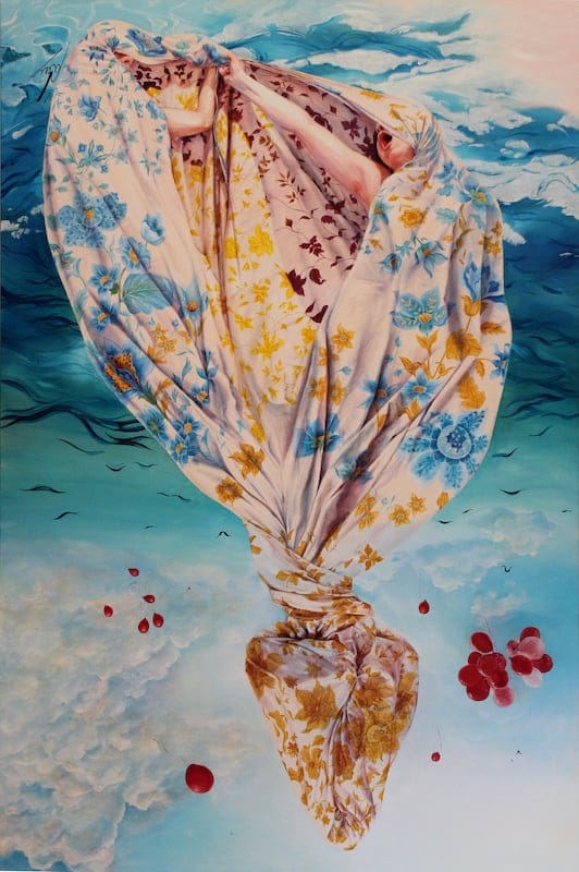 Flourish by Nassim (Breezart), Mixed media on canvas