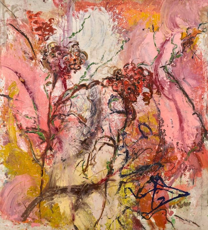 Celosia by Sammy Dent, Mixed media on canvas