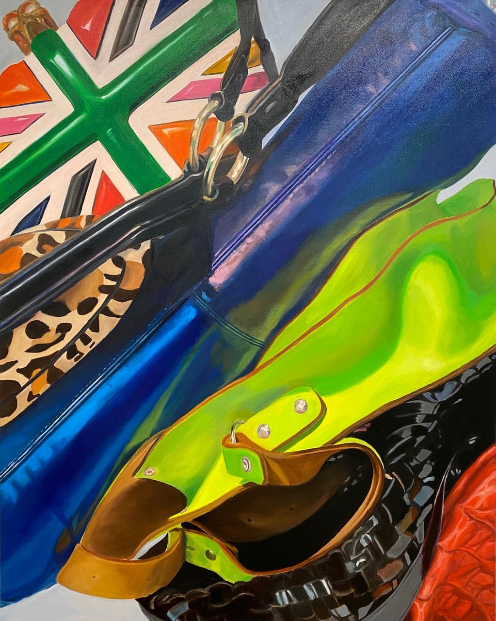 Lure of the Skin by Siana Smith, Oil on canvas, 2020