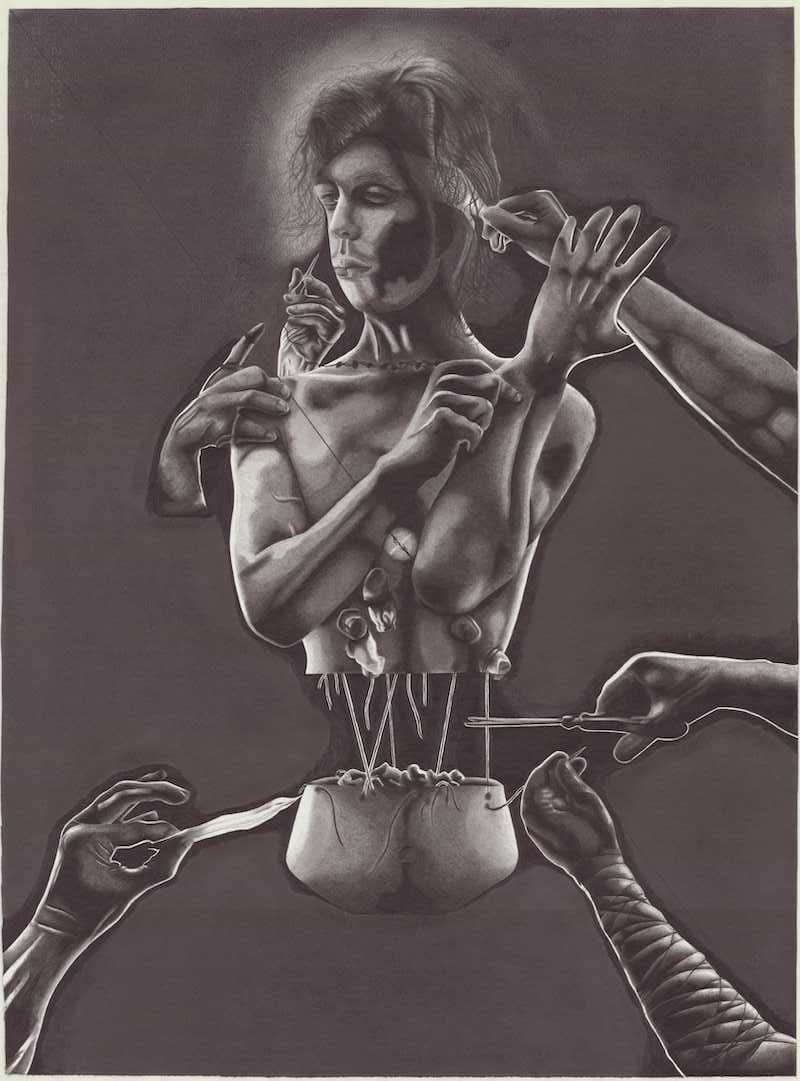 Intangible Intricacy by Tim Krüger, Pencil on paper