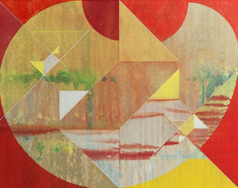 20160120 by Viktor Majdandzic, Acrylic on board